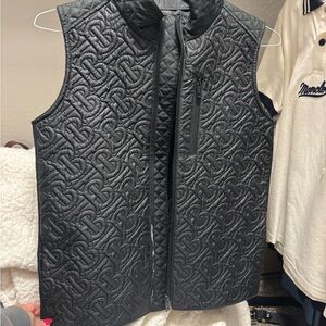 Burberry Black Quilted Kids Vest